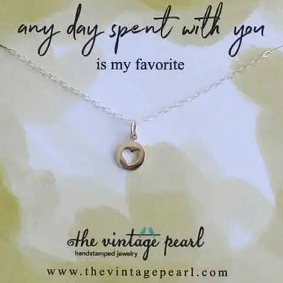 Any Day Spent with You Necklace-Jewelry, necklace, necklaces-[option4]-[option5]-[option6]-Bella Bliss Boutique in Texas