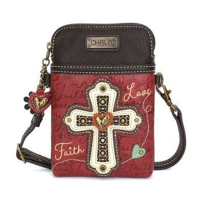 Cross Cell Phone Crossbody-Accessories, Cell Phone, Cell Phone Crossbody, Cross, Crossbody, Maroon, Purses & Wallets, Women, women's-[option4]-[option5]-[option6]-Bella Bliss Boutique in Texas