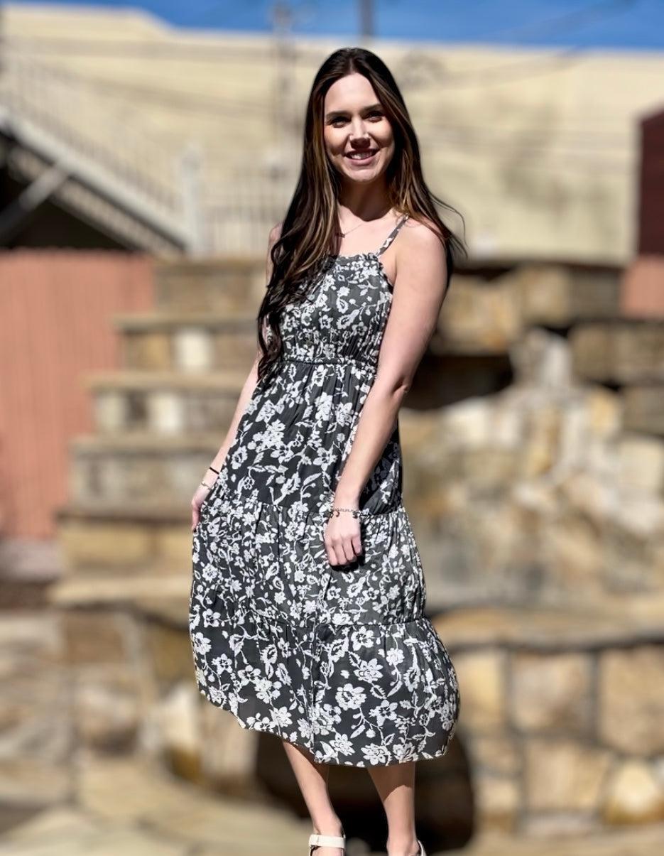 bliss maxi dress Floral Print Maxi Dress