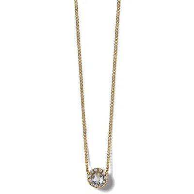 Illumina Solitaire Gold Necklace-Brighton, Illumina, Jewelry, necklace, necklaces, Solitaire-[option4]-[option5]-[option6]-Bella Bliss Boutique in Texas