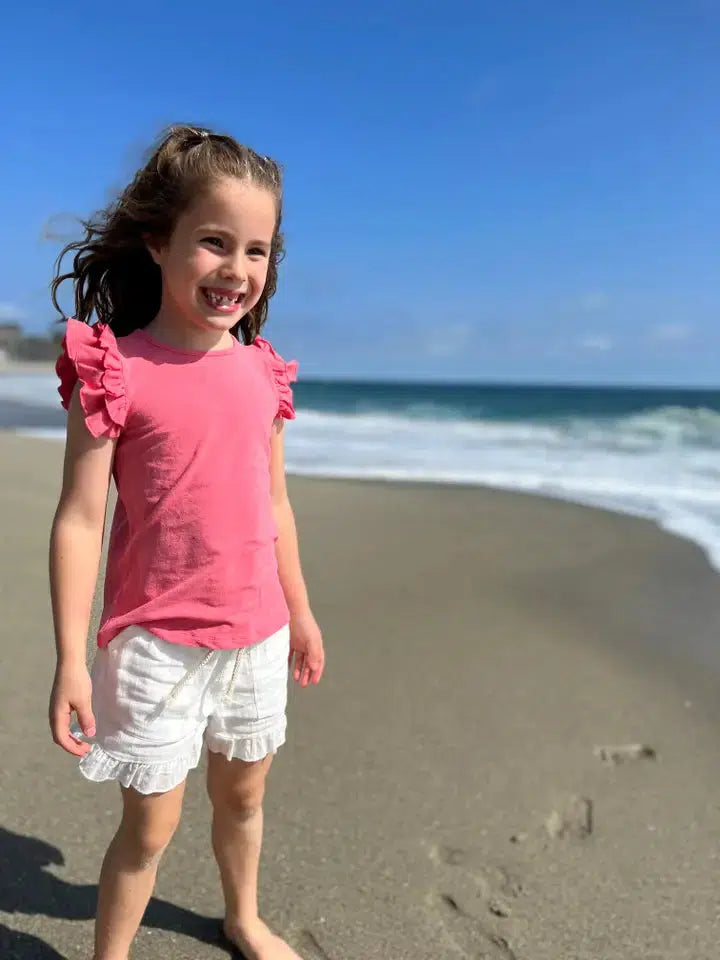 Pam Ruffle Sleeve Top