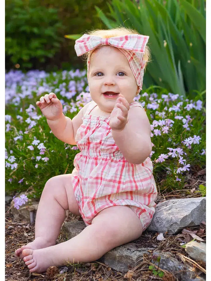 Pink Power Baby Romper