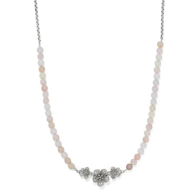 Sakura Beaded Trio Necklace-18" Necklace, Beaded, Brighton, necklace, necklaces, Opal, Pink Opal-[option4]-[option5]-[option6]-Bella Bliss Boutique in Texas