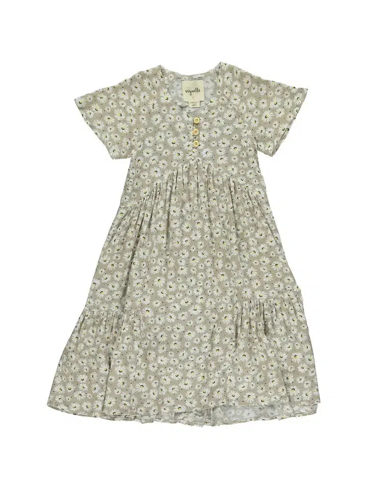 Wanda Natural Daisy Dress