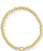 Kendra Scott Mini Elaina Stretch Bracelet in Mother of Pearl.