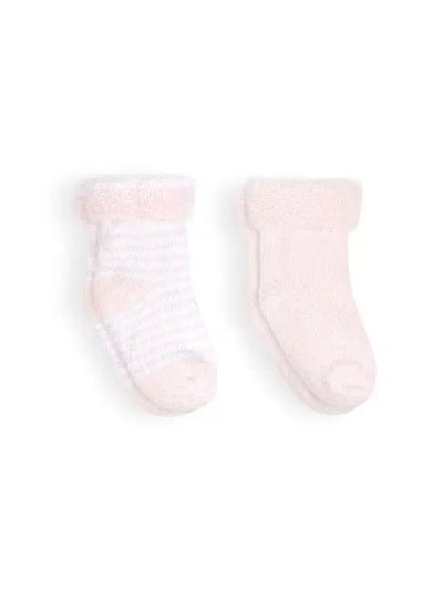 2-Pack Terry Socks-Baby Essentials,Baby Socks,Blue,Blue Stripe,Children & Tweens,children's,children's Accessories,Childrens/Tween,clothing,Grey,Grey Stripe,Infant to 6,Pink,Pink Stripe,Socks,Stripe Socks,Terry Socks-[option4]-[option5]-[option6]-Bella Bliss Boutique in Texas