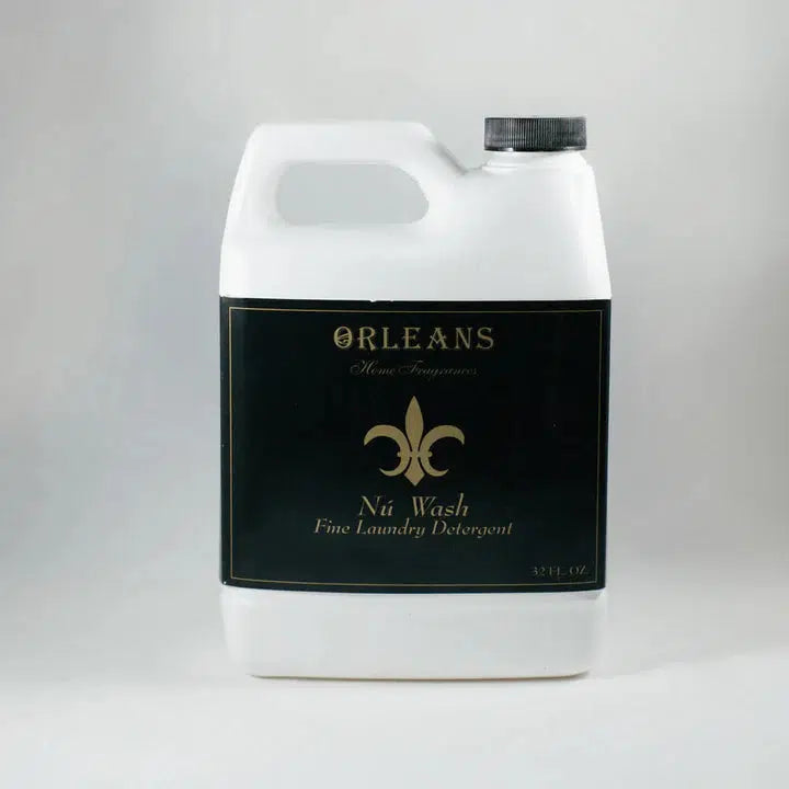 32oz Nu'Wash Laundry Detergent-Ambre Lavender,Angel,Cashmere,Fine Linens,French Quarter,Laundry Detergent,Miscellaneous,Orleans,Orleans No. 9-[option4]-[option5]-[option6]-Bella Bliss Boutique in Texas