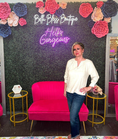 3/4 Sleeve Raglan Top-3/4 Sleeve,3/4 sleeves,Beige,clothing,Frayed Hem,Pleated,raglan,White,Women,women's-[option4]-[option5]-[option6]-Bella Bliss Boutique in Texas