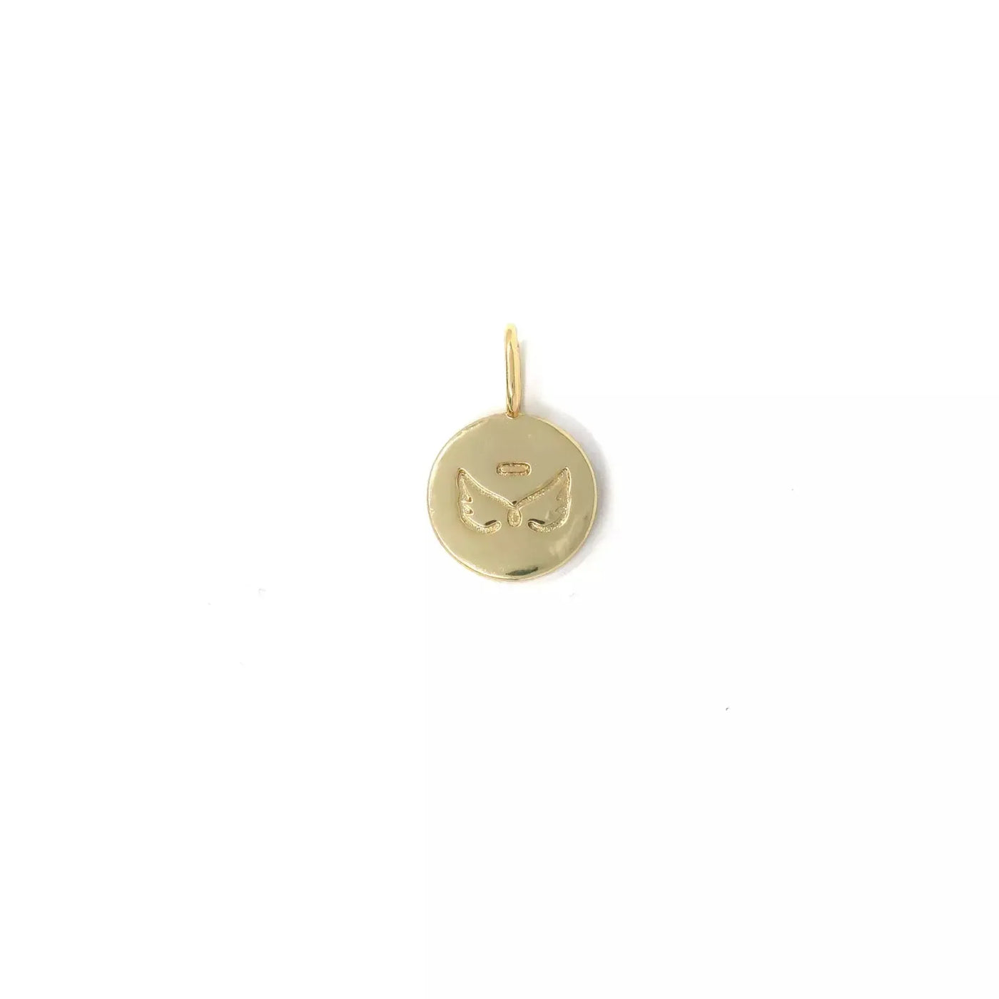 Angel Wings Charm-Gold-[option4]-[option5]-[option6]-Bella Bliss Boutique in Texas