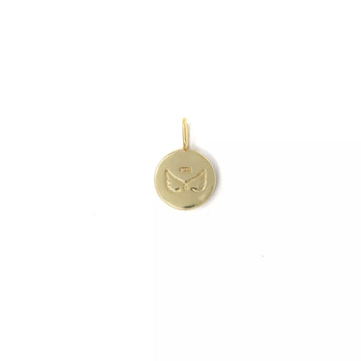Angel Wings Charm-Gold-[option4]-[option5]-[option6]-Bella Bliss Boutique in Texas
