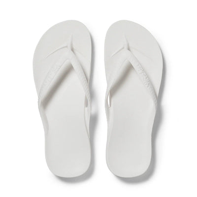 Arch Support Flip Flops-arch support, beach shoes, flip flops, Men's, Shoes, Women, women's-White-M5/W6-[option4]-[option5]-[option6]-Bella Bliss Boutique in Texas