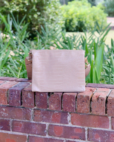 Ariana Latte Crossbody-Animal Print,Caroline Hill,Chain Detail,Crossbody,Detachable Straps,gold,Handbags,Nude,Purse,purses & bags,Purses & Wallets,Women,women's-[option4]-[option5]-[option6]-Bella Bliss Boutique in Texas