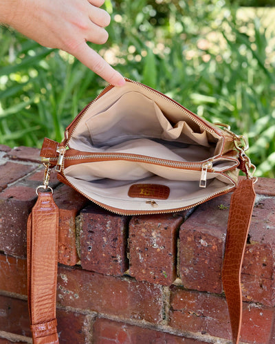 Ariana Latte Crossbody-Animal Print,Caroline Hill,Chain Detail,Crossbody,Detachable Straps,gold,Handbags,Nude,Purse,purses & bags,Purses & Wallets,Women,women's-[option4]-[option5]-[option6]-Bella Bliss Boutique in Texas