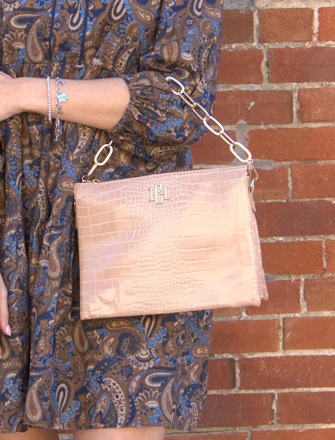 Ariana Latte Crossbody-Animal Print,Caroline Hill,Chain Detail,Crossbody,Detachable Straps,gold,Handbags,Nude,Purse,purses & bags,Purses & Wallets,Women,women's-[option4]-[option5]-[option6]-Bella Bliss Boutique in Texas