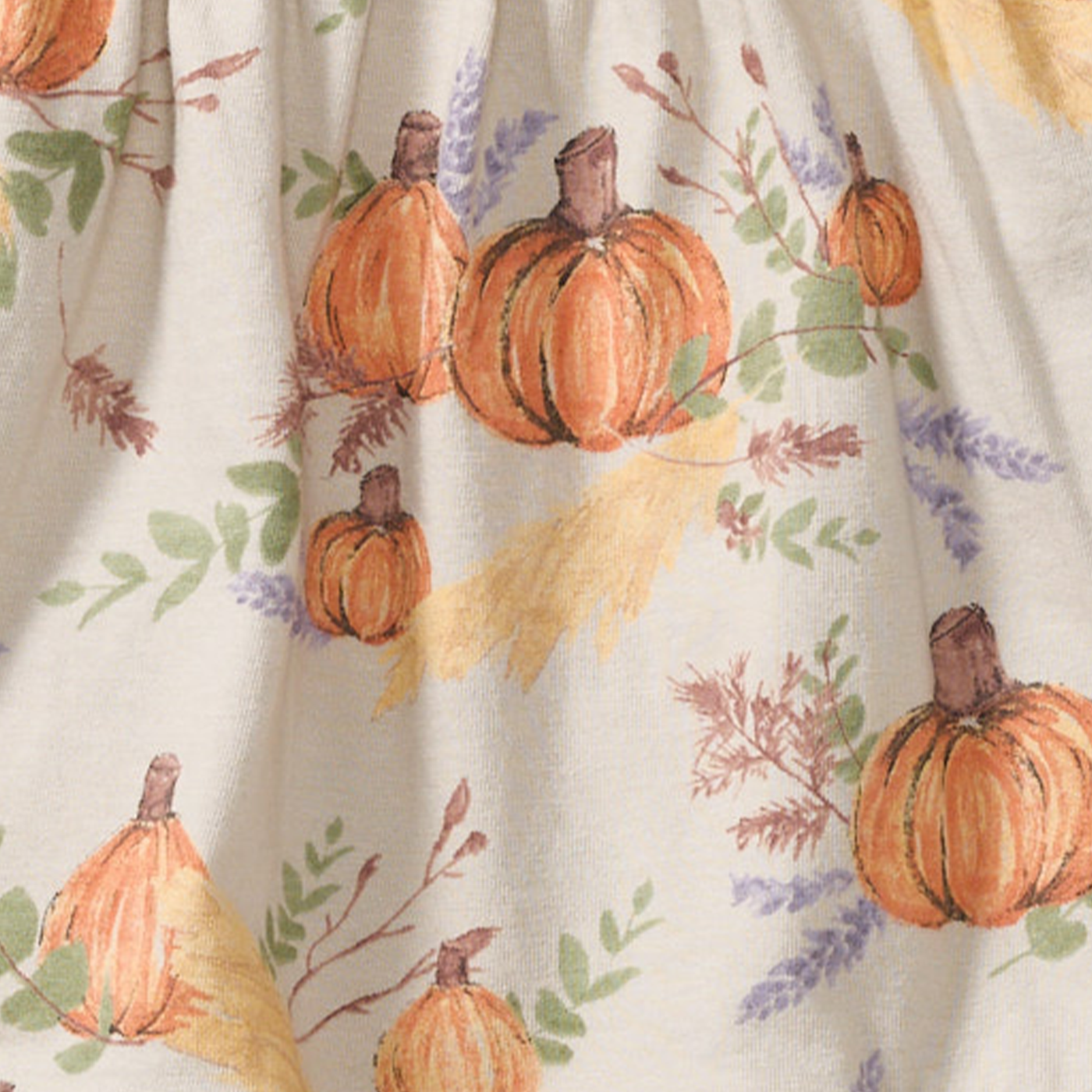 Autumn Feels Infant Tunic Set-Burt's Bees Baby,Children & Tweens,children's,Childrens/Tween,Fall Floral,holiday,Infant to 6,Long Sleeve,Ruffle Detail,Ruffle Trim-[option4]-[option5]-[option6]-Bella Bliss Boutique in Texas