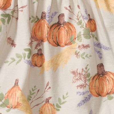 Autumn Feels Infant Tunic Set-Burt's Bees Baby,Children & Tweens,children's,Childrens/Tween,Fall Floral,holiday,Infant to 6,Long Sleeve,Ruffle Detail,Ruffle Trim-[option4]-[option5]-[option6]-Bella Bliss Boutique in Texas