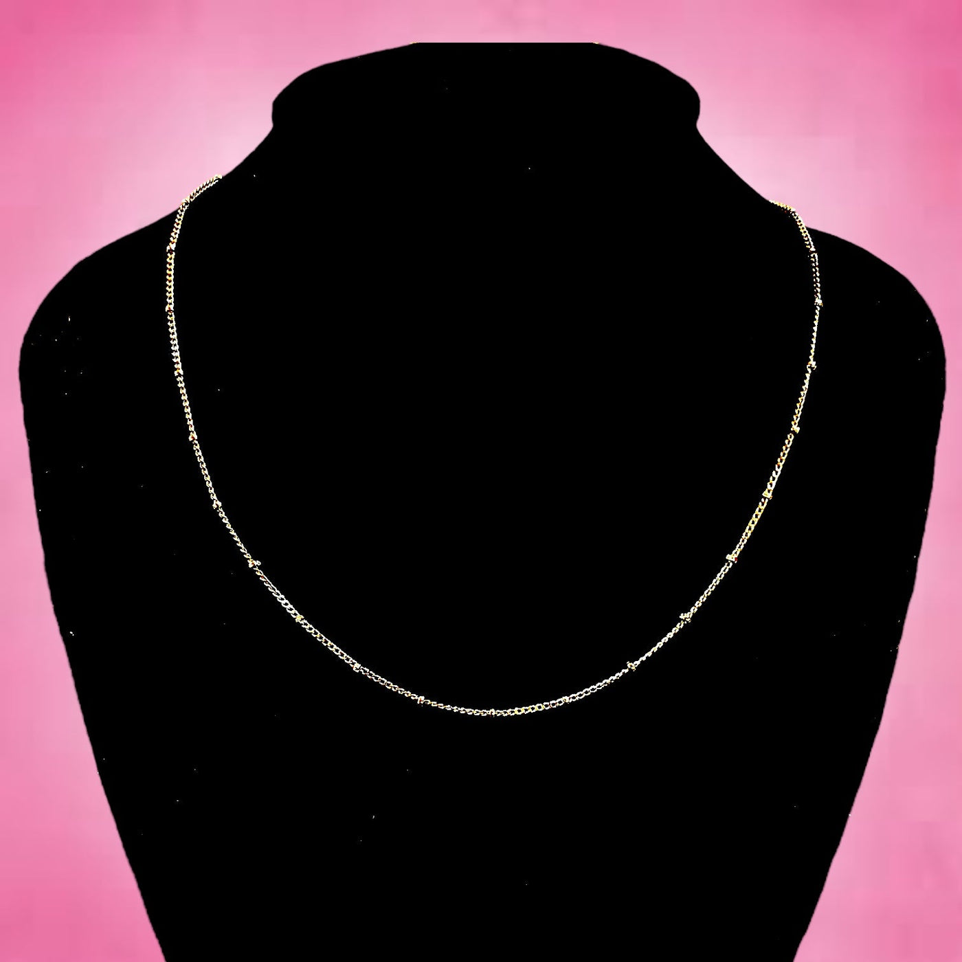 Baby Ball Chain Necklace-16" Chain,20" Chain,Jewelry,necklace,necklaces-[option4]-[option5]-[option6]-Bella Bliss Boutique in Texas