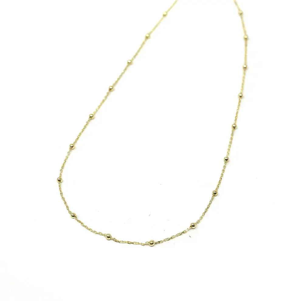 Baby Ball Chain Necklace-16" Chain,20" Chain,Jewelry,necklace,necklaces-[option4]-[option5]-[option6]-Bella Bliss Boutique in Texas