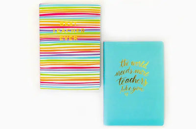 Best Teacher Ever Notebook Set-Back to School, Best Teacher Ever, Lined Notebook, Miscellaneous, Notebook, The World Needs More Teachers Like You-[option4]-[option5]-[option6]-Bella Bliss Boutique in Texas