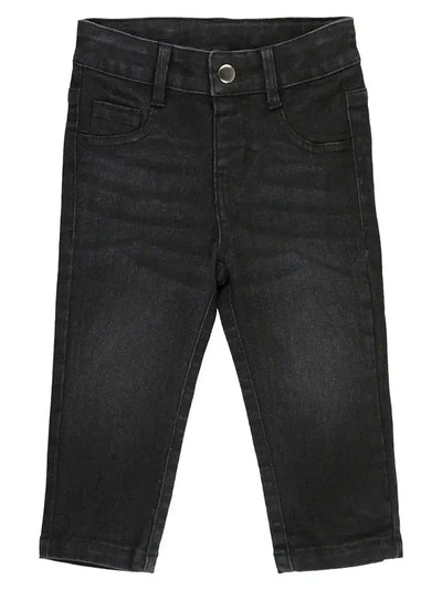 Black Wash Skinny Jeans-Bottoms,Children & Tweens,children's,Childrens/Tween,clothing,Infant to 6,Skinny Jeans,Tweens 7-14-[option4]-[option5]-[option6]-Bella Bliss Boutique in Texas