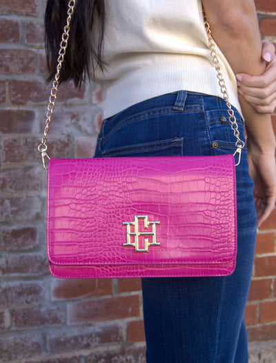 Bryn Clutch/Crossbody-Animal Print,Clutch,Clutch Purse,Crossbody,Detachable Straps,gold,Hot Pink,Pink,Purses & Wallets,Women,women's-[option4]-[option5]-[option6]-Bella Bliss Boutique in Texas