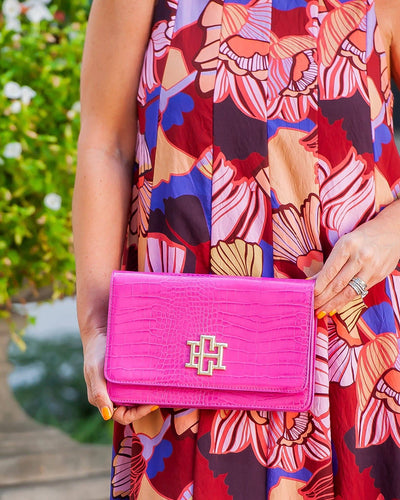 Bryn Clutch/Crossbody-Animal Print,Clutch,Clutch Purse,Crossbody,Detachable Straps,gold,Hot Pink,Pink,Purses & Wallets,Women,women's-[option4]-[option5]-[option6]-Bella Bliss Boutique in Texas