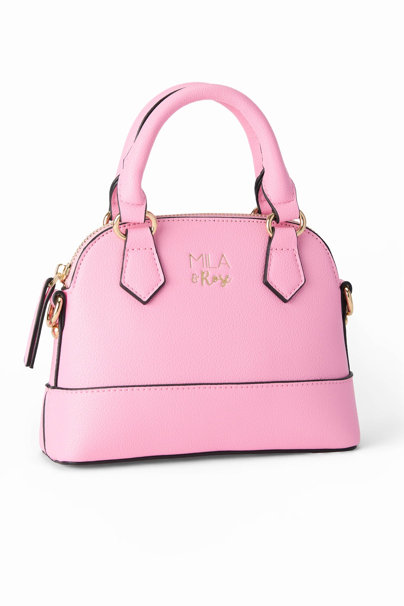 Bubblegum Pink Girl's Crossbody Purse-Children & Tweens,children's,children's Accessories,Children/Tween,Childrens/Tween,Crossbody,Gifts,Handbags,mila and rose,Mini Crossbody,Pink,purses & bags-[option4]-[option5]-[option6]-Bella Bliss Boutique in Texas