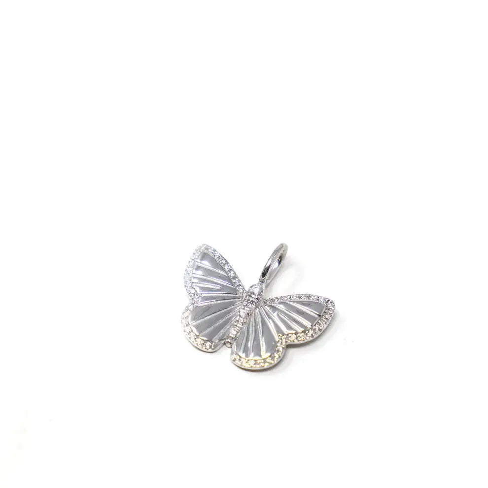 Butterfly Charm-Butterfly,Butterfly Charm,Charm,Charm Bar,Charms,Jewelry-Silver-[option4]-[option5]-[option6]-Bella Bliss Boutique in Texas