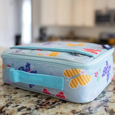 Butterfly Garden Lunch Box-Back to School,Butterfly,Butterfly Garden,Children & Tweens,children's,children's Accessories,Infant to 6,Insulated,Insulated Lunch Box,Lunch Box,Lunch Boxes,purses & bags,Sale,Tween Accessories,Tweens 7-14-[option4]-[option5]-[option6]-Bella Bliss Boutique in Texas