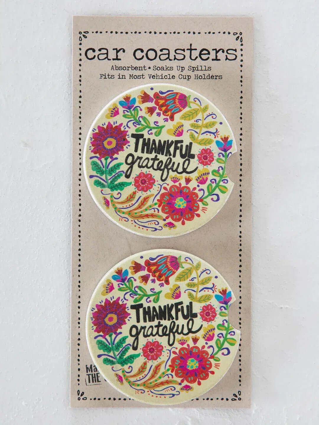 Car Coasters-Absorbent,Car Coasters,Life Lessons,Live by the Sun,Loved,misc,Miscellaneous,Stoneware,Thankful Grateful-[option4]-[option5]-[option6]-Bella Bliss Boutique in Texas