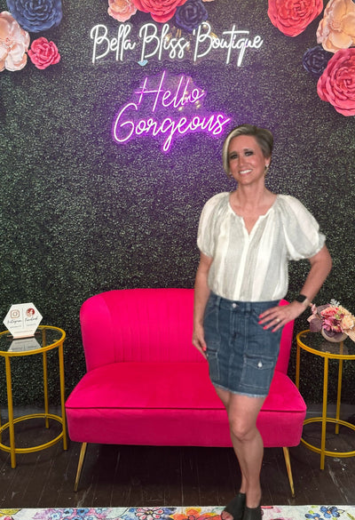 Cargo Skirt w/Fray Hem-Bottoms,Cargo,Cargo Pockets,clothing,Fray Hem,Skirt,Skirts,State Street,Women,women's-[option4]-[option5]-[option6]-Bella Bliss Boutique in Texas