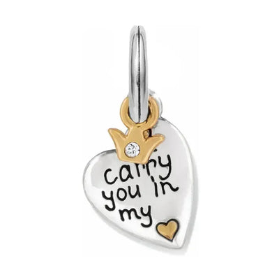 Carry You in my Heart Charm-Brighton,Carry You in my Heart,Carry You in my Heart Charm,Charm,Charms,Heart Charm,Jewelry-[option4]-[option5]-[option6]-Bella Bliss Boutique in Texas