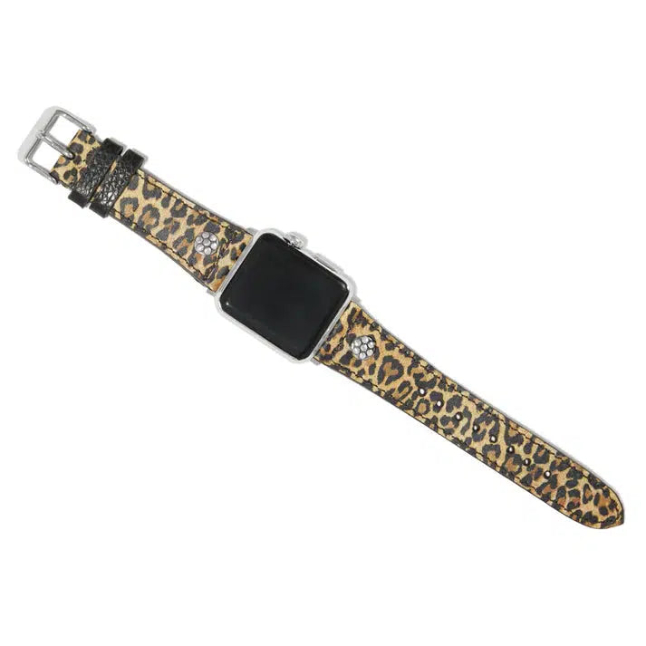 Catwalk Leather Watchband-Animal Print, Apple Watch Bands, Brighton, Catwalk, Jewelry, Leather, leopard, Leopard Print, Smart Watch Bands, Watch Bands-[option4]-[option5]-[option6]-Bella Bliss Boutique in Texas