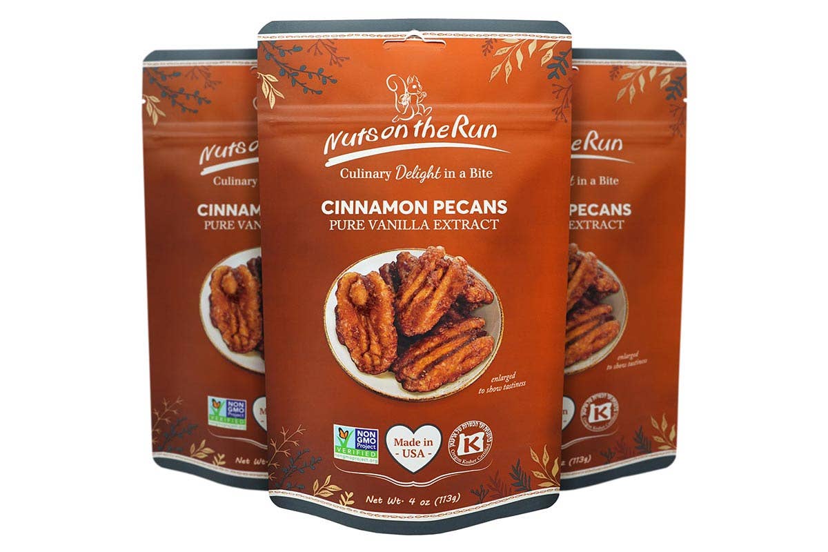 Cinnamon Pecans-gift,Gifts,Gifts for Her,Gifts for Him,Nuts,Snacks,Stocking Stuffer-[option4]-[option5]-[option6]-Bella Bliss Boutique in Texas