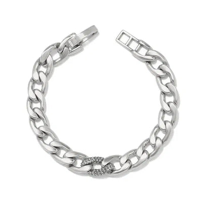 Cleo Pave Link Bracelet-Bracelet, Bracelets, Brighton, Cleo, Cleo Pave, Cleo Pave Link, Jewelry, Link Bracelet-[option4]-[option5]-[option6]-Bella Bliss Boutique in Texas