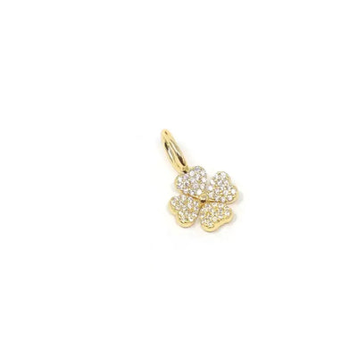Clover Charm-Charm,Charm Bar,Charms,Clover,Jewelry,Pendant-Gold-[option4]-[option5]-[option6]-Bella Bliss Boutique in Texas