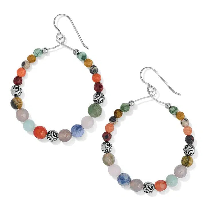 Contempo Desert Sky French Wire Earrings-Beaded, Brighton, Contempo, Contempo Desert Sky, Dangle Earrings, Desert Sky, Earring, Earrings, French Wire Earrings, Jewelry-[option4]-[option5]-[option6]-Bella Bliss Boutique in Texas