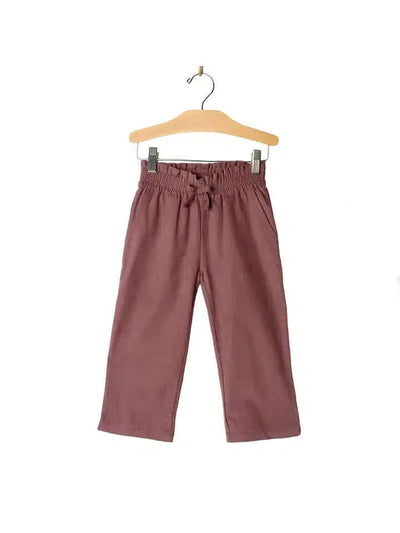 Corduroy Wide Leg Pants-Bottoms,Children & Tweens,clothing,Corduroy,Elastic Waist,mauve,Pants,Sale,Tweens 7-14,Wide Leg-[option4]-[option5]-[option6]-Bella Bliss Boutique in Texas