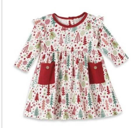 Cozy Christmas Dress-Children & Tweens,children's,Christmas,Christmas Dress,clothing,dress,dresses,Infant to 6,Sale-[option4]-[option5]-[option6]-Bella Bliss Boutique in Texas