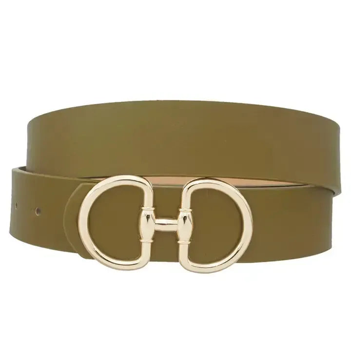 D Link Horsebit Buckle Belt-Accessories,Azure,Beige,Belt,Belts,Black,blush,D LInk,D LInk Horsebit Buckle,Horsebit Buckle,navy,Olive,orange,Red,Royal Blue,Taupe,White,women's-[option4]-[option5]-[option6]-Bella Bliss Boutique in Texas