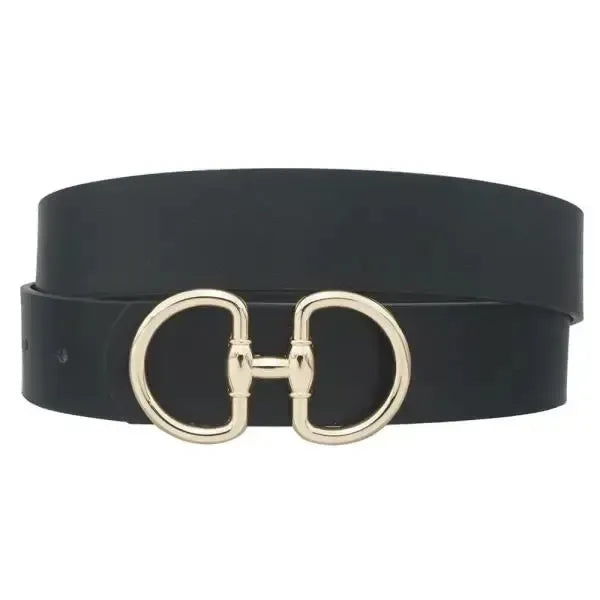 D Link Horsebit Buckle Belt-Accessories,Azure,Beige,Belt,Belts,Black,blush,D LInk,D LInk Horsebit Buckle,Horsebit Buckle,navy,Olive,orange,Red,Royal Blue,Taupe,White,women's-[option4]-[option5]-[option6]-Bella Bliss Boutique in Texas