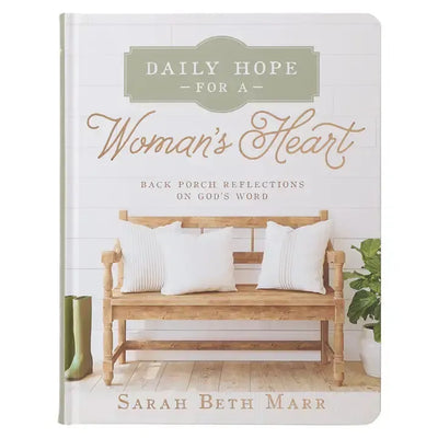 Daily Hope for a Woman's Heart Hardcover Devotional-Books,Christian,Christian Books,Christian Devotional,Daily Hope for a Woman's Heart,Devotional,Gifts,Gifts for Her,Hardcover,misc,Miscellaneous-[option4]-[option5]-[option6]-Bella Bliss Boutique in Texas