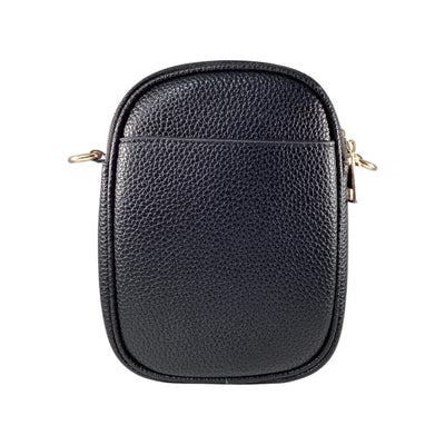 Double Zip Crossbody Handbag-Convertible Bag,Crossbody,Detachable Straps,Double Zip,Handbags,Kenze Panne,purses & bags,Purses & Wallets,Vegan Leather,Women,women's-[option4]-[option5]-[option6]-Bella Bliss Boutique in Texas