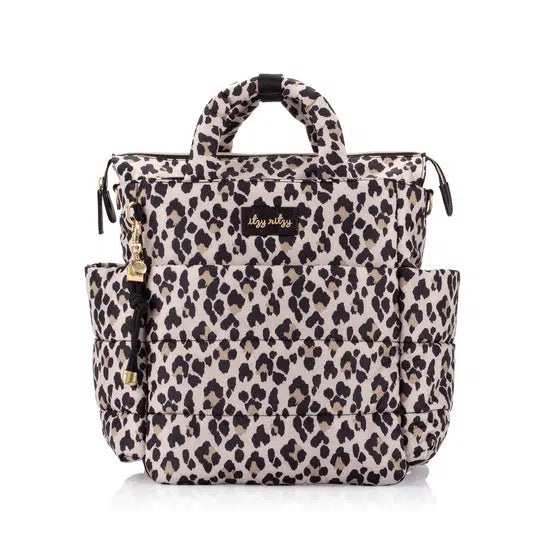 Dream Convertible Diaper Bag-Animal Print, Children & Tweens, children's Accessories, Convertible Diaper Bag, Diaper Bag, Infant to 6, leopard, Leopard Print-[option4]-[option5]-[option6]-Bella Bliss Boutique in Texas