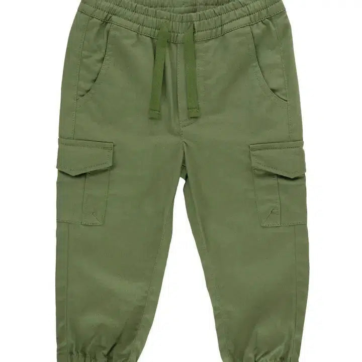 Dusty Olive Slim Cargo Pants-Bottoms, Cargo, Children & Tweens, children's, clothing, Dusty Olive, Infant to 6, Joggers, Slim-2T-[option4]-[option5]-[option6]-Bella Bliss Boutique in Texas