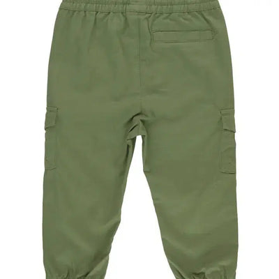 Dusty Olive Slim Cargo Pants-Bottoms, Cargo, Children & Tweens, children's, clothing, Dusty Olive, Infant to 6, Joggers, Slim-[option4]-[option5]-[option6]-Bella Bliss Boutique in Texas