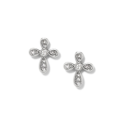 Enchanting Cross Post Earrings-Brighton, Cross, Earring, Earrings, Enchanting Cross, Jewelry, Post Earrings-[option4]-[option5]-[option6]-Bella Bliss Boutique in Texas