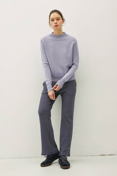 Everyday Mock Neck Ribbed Sweater-clothing,Cuffed Hem,Knit Sweater,Lightweight Sweater,Mock Neck,Sweater,Sweaters,Top,Tops,Women,women's-[option4]-[option5]-[option6]-Bella Bliss Boutique in Texas