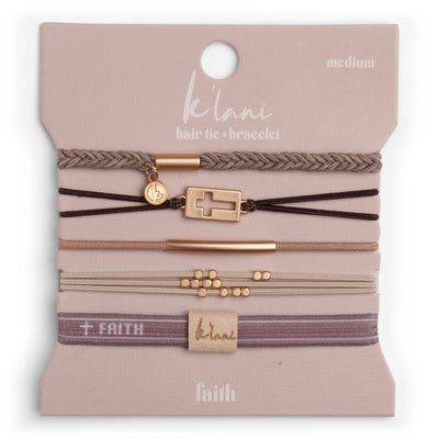 Faith-Faith,Hair Accessories,Hair Tie Bracelets,Hair Ties,K'Lani,Stretch,Stretch Bracelet-[option4]-[option5]-[option6]-Bella Bliss Boutique in Texas