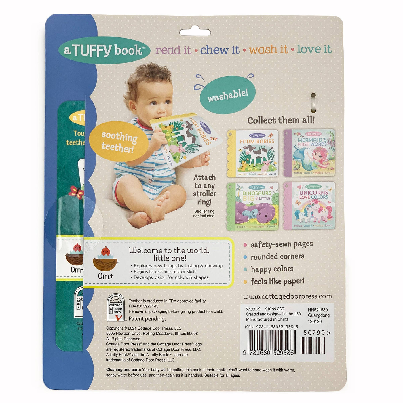 Farm Babies Indestructible Book-Activity Book,Industructible Book-[option4]-[option5]-[option6]-Bella Bliss Boutique in Texas